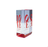 LOVE Philadelphia Paperweight (Red Base)