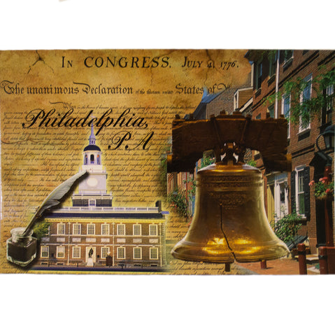 Philadelphia Old City Landmark Postcard