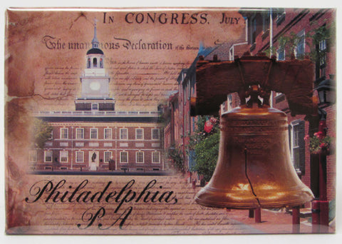 Historical Philadelphia Magnet