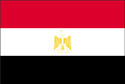 Egypt 4" x 6" Flag