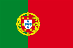 Portugal 4" x 6" Flag