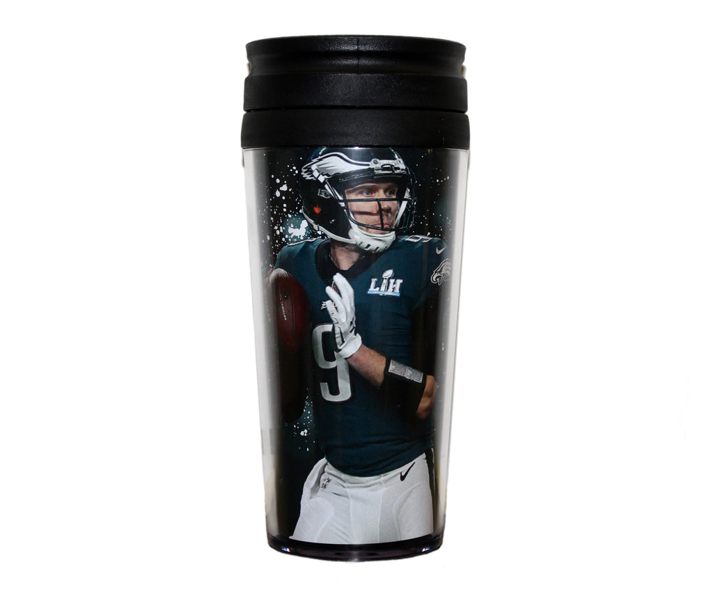Philadelphia Eagles Super Bowl Lll MVP Nick Foles 15 oz Full Wrap Tumb –  Xenos Candy N Gifts