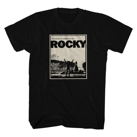 Rocky Million-to-One Licensed Adult Cotton T-Shirt