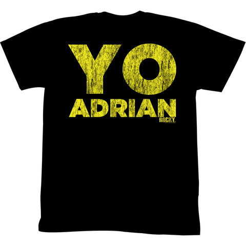 Rocky Yo Adrian Licensed Adult Cotton T-Shirt