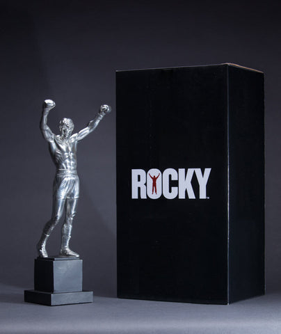 12" Original and Official Rocky Pewter Sculpture