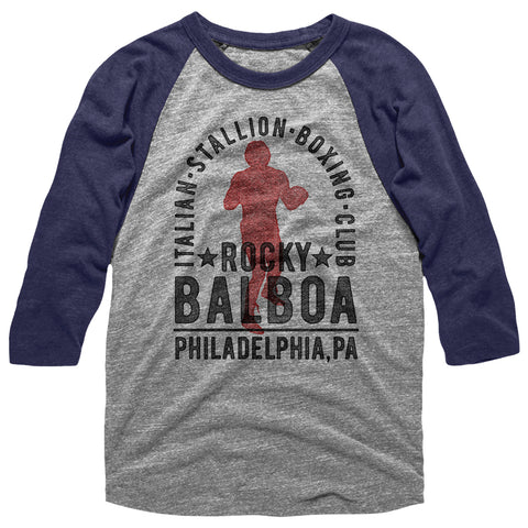 Rocky Balboa Boxing Club MGM* Licensed Adult 3/4 Long-Sleeves Shirt