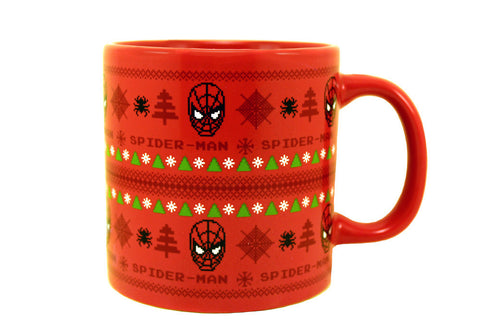 Spiderman Ugly Sweater 20 oz Mug