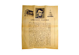 Abraham Lincoln's Document of Failures