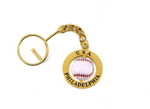 Philadelphia Baseball Spinning Keychain