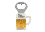  Beer Mug "Beer is Proof.."  Bottle Opener Magnet