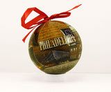 Liberty Bell Collage Ball 80mm Ornament