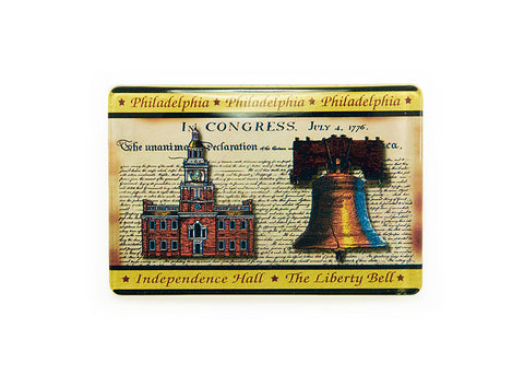Liberty Bell & Independence Hall Magnet
