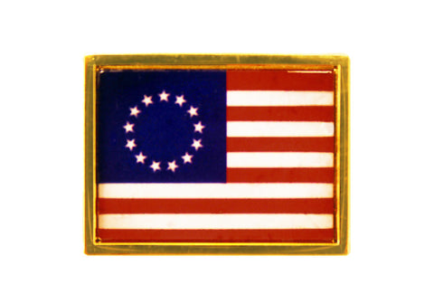 13 Star US Flag Lapel Pin (A)