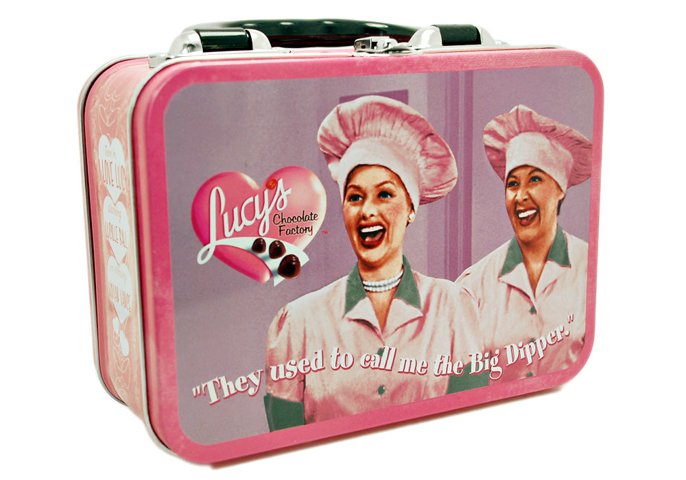 『Lucy』 I Love Lucy Chocolate Factory Tin Tote – Xenos Candy 