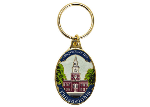 Independence Hall Daytime Keychain