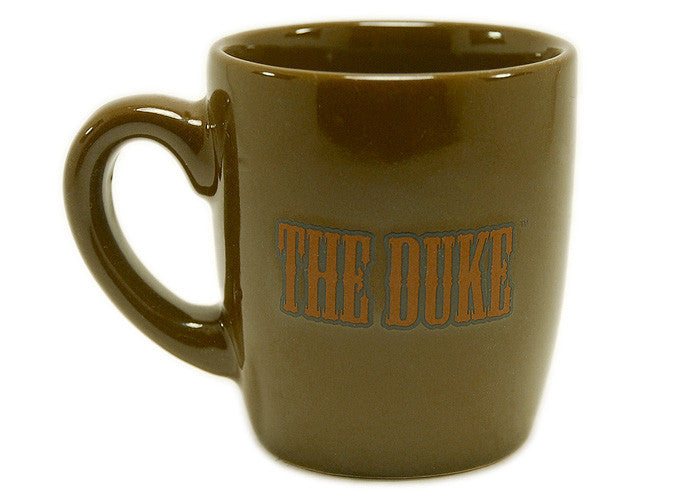 John Wayne Large Coffee Mug Tea Cup 24 oz The Duke Talk Low, Talk Slow  Brown