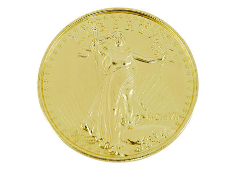 Saint Gaudens 1907 $20 Gold Jumbo Coin 3"