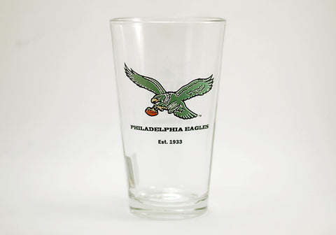 Philadelphia Eagles Vintage Logo Pint Glass