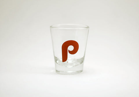 Philadelphia Phillies Vintage Logo Shot Glass