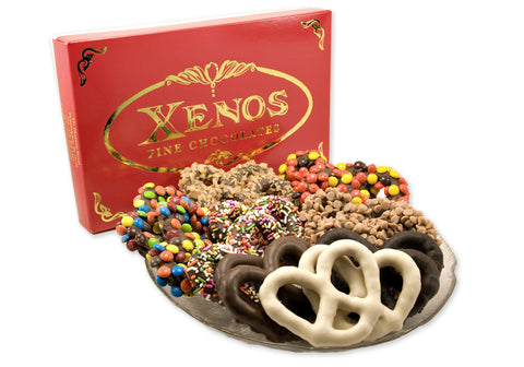 Asher's Gourmet Chocolate Covered Pretzel Mix Box