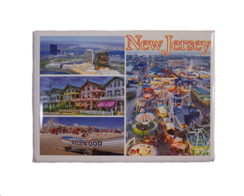 New Jersey Photo Magnet