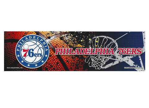 Philadelphia 76ers Bumper Sticker (B)
