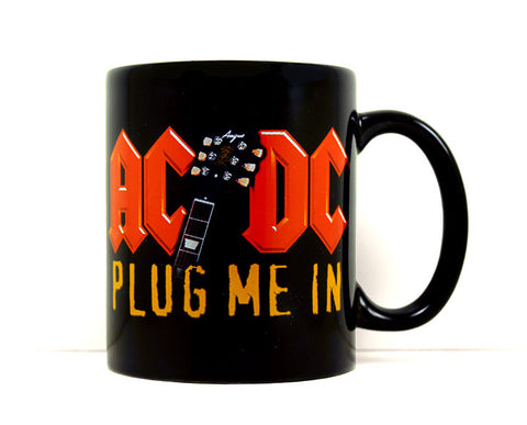 AC/DC Plug Me In 12 oz Mug