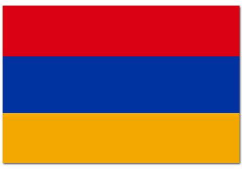 Armenia 4" x 6" Flag