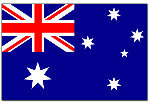 Australia 4" x 6" Flag