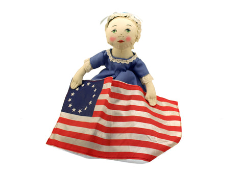 Betsy Ross Plush Doll