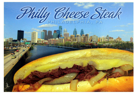 Philly Cheese Steak Postcard