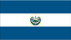 El Salvador 4" x 6" Flag