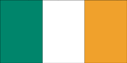 Ireland 4" x 6" Flag