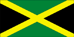 Jamaica 4" x 6" Flag