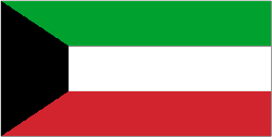 Kuwait 4" x 6" Flag