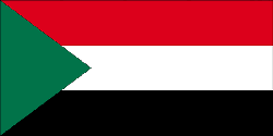 Sudan 4" x 6" Flag