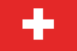 Switzerland 4" x 6" Flag