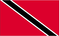Trinidad and Tobago 4" x 6" Flag