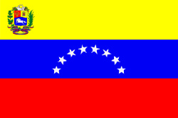 Venezuela 4" x 6" Flag