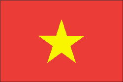 Vietnam 4" x 6" Flag