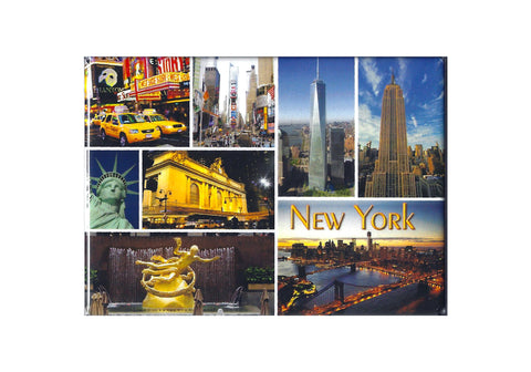 New York City Landmarks Magnet