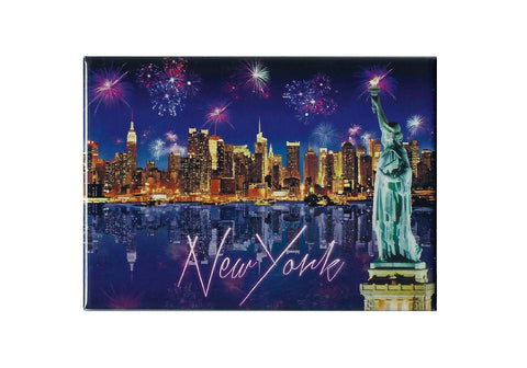New York City Fireworks Magnet