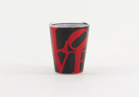 Philadelphia City of Brotherly Love Shot Glass (2 Colors Available)