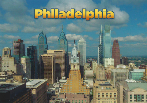 Philadelphia Daytime Skyline Postcard