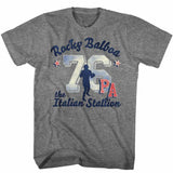 Rocky Balboa Italian Stallion '76 PA MGM* Licensed T-Shirt (2 Colors)