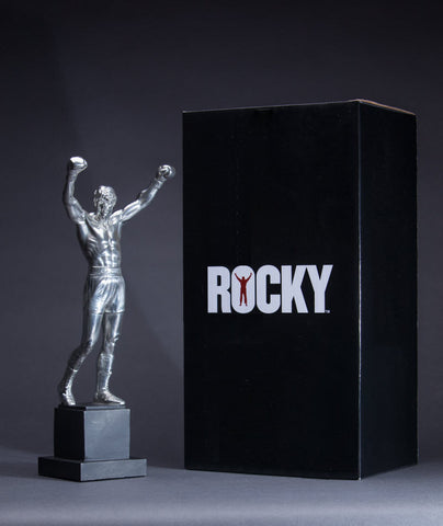 12" Original and Official Rocky Pewter Sculpture 