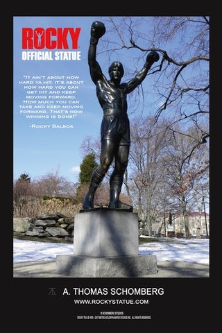 Rocky Statue Poster—“2”
