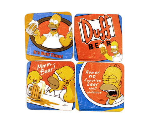 The Simpsons Coasters set of 4