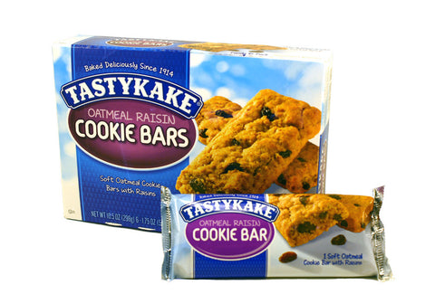 Tastykake Oatmeal Raisin Cookie Bars