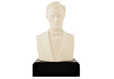 Abraham Lincoln 6" Polystone Ivory White Bust